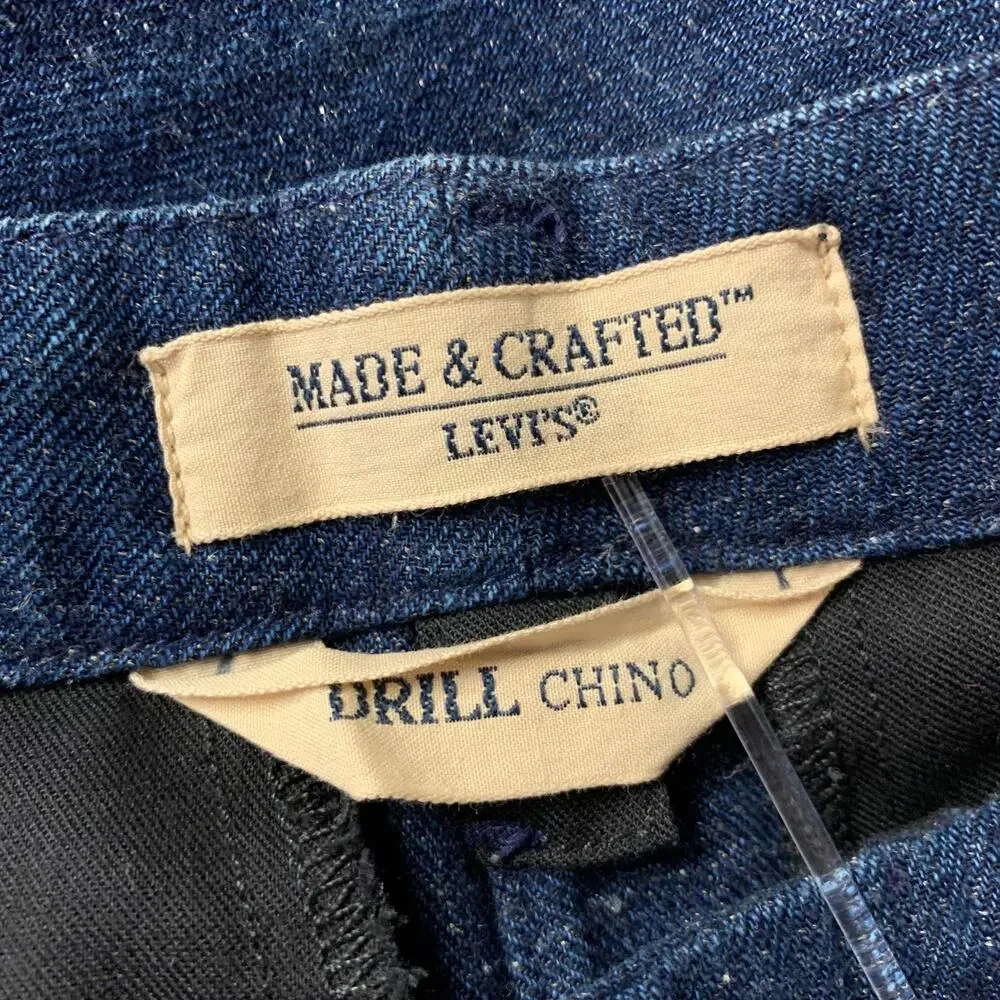 MADE & CRAFTED Size 31 Navy Heather Button Fly Casual Pants